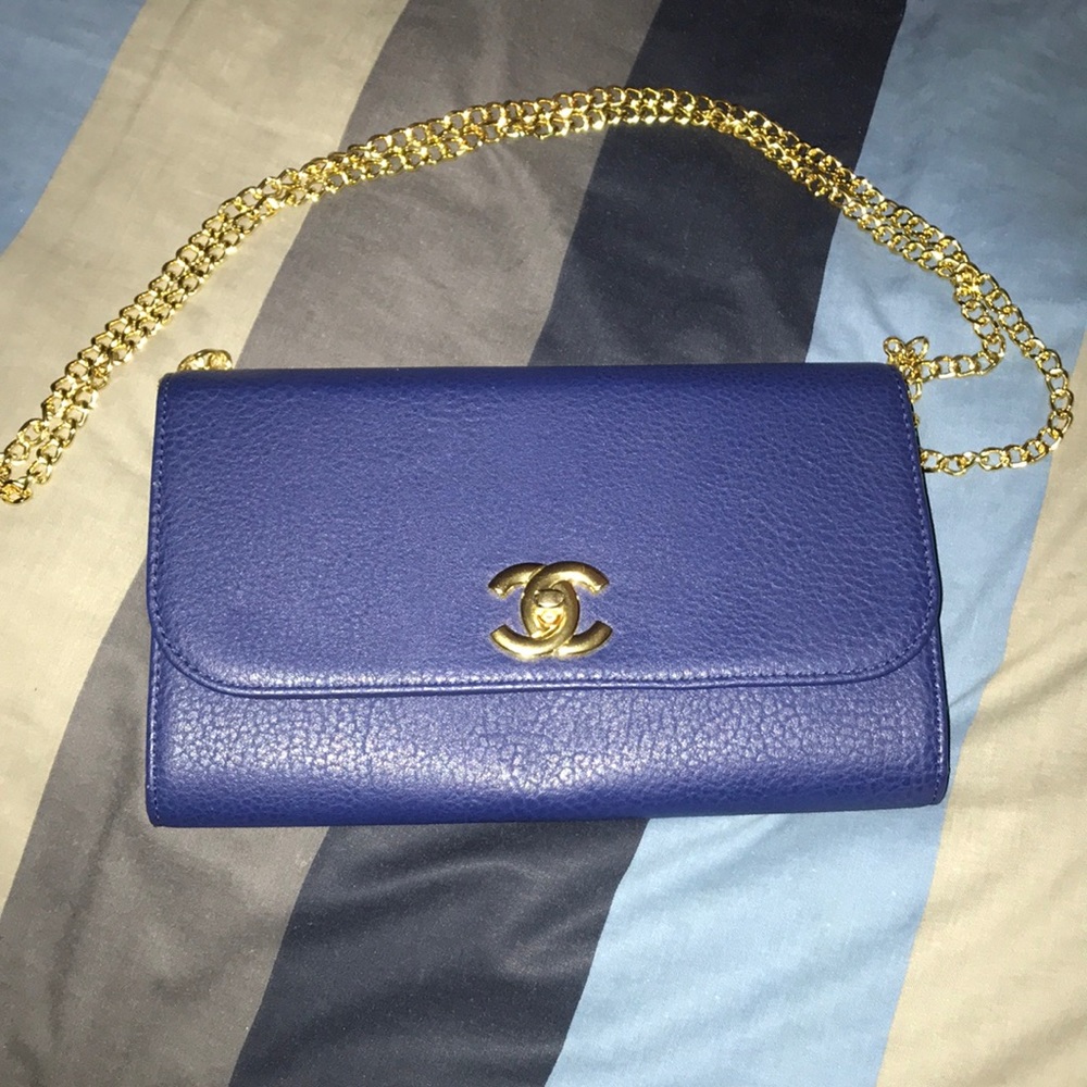 Blue Chanel Mini Purse